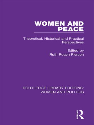 cover image of Women and Peace